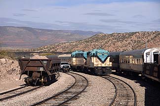 Verde Canyon Railroad, November 29, 2012